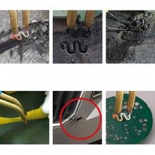 Pistol Pentru Lipit si Sudat Plastic SIKS, Reparare Fisuri, Capse Si Trusa pentru Transport Incluse, Maner Ergonomic, Culoare... Pistol Pentru Lipit si Sudat Plastic SIKS, Reparare Fisuri, Capse Si Trusa pentru Transport Incluse, Maner Ergonomic, Culoare...