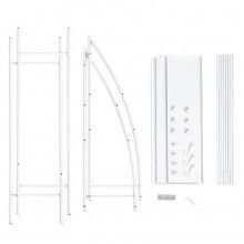 Organizator SIKS, Suport De Baie, 3 Rafturi Peste Toaleta, 155 X25 X46 cm, Alb Organizator SIKS, Suport De Baie, 3 Rafturi Peste Toaleta, 155 X25 X46 cm, Alb