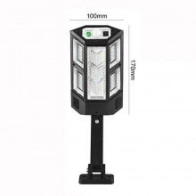 Lampa Solara Cu Telecomanda EDAR, Senzor Miscare, Rezistenta La Apa, 3 Moduri De Lumina, Senzor De Lumina Lampa Solara Cu Telecomanda EDAR, Senzor Miscare, Rezistenta La Apa, 3 Moduri De Lumina, Senzor De Lumina
