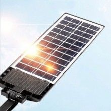 Lampa Solara Stradala EDAR, Cu 10 Casete, Stalp Solar De Exterior, Cu Telecomanda, 60W Lampa Solara Stradala EDAR, Cu 10 Casete, Stalp Solar De Exterior, Cu Telecomanda, 60W