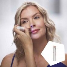 Epilator Facial Hipoalergenic Portabil EDAR cu Functionare cu Baterii, Indicator LED, Nu Irita Pielea, Alb Epilator Facial Hipoalergenic Portabil EDAR cu Functionare cu Baterii, Indicator LED, Nu Irita Pielea, Alb
