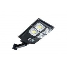 Lampa Solara Stradala EDAR , Casa/Gradina/Terasa, Cu 4 Casete, Stalp Solar De Exterior, 40w