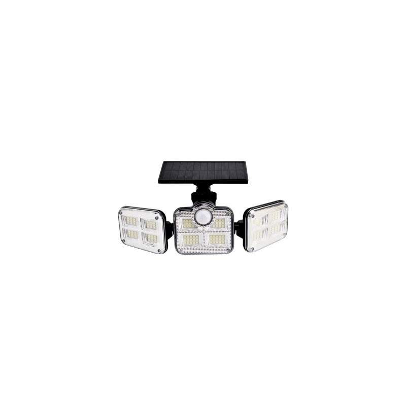 Lampa Solara EDAR, 122 LEDURI, Rezistenta La Apa, Casa, 15 W, Negru Lampa Solara EDAR, 122 LEDURI, Rezistenta La Apa, Casa, 15 W, Negru