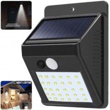 Lampa Solara EDAR, Exterior, 30 LED-uri, Rezistenta La Apa, Senzor De Miscare Lampa Solara EDAR, Exterior, 30 LED-uri, Rezistenta La Apa, Senzor De Miscare