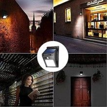Lampa Solara EDAR, Exterior, 30 LED-uri, Rezistenta La Apa, Senzor De Miscare Lampa Solara EDAR, Exterior, 30 LED-uri, Rezistenta La Apa, Senzor De Miscare