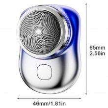 Mini Aparat De Ras Electric SIKS, Waterproof, Cu Incarcare Rapida USB, Pentru O Experienta De Ras De Inalta Performanta, 68g,...