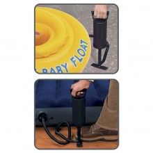Pompa Aer SIKS Pentru Produse Gonflabile, Manuala, Cu Furtun Si 3 Adaptoare, 30 cm Pompa Aer SIKS Pentru Produse Gonflabile, Manuala, Cu Furtun Si 3 Adaptoare, 30 cm