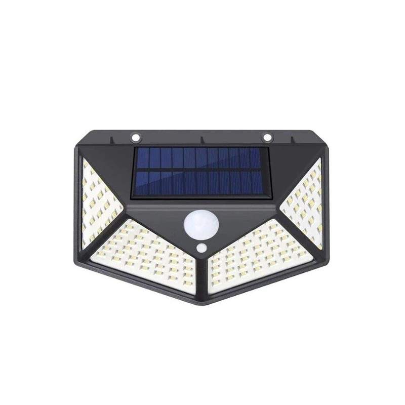 Lampa Solara EDAR, Cu 100 De Leduri, Exterior, IPX6, Senzor De Miscare Lampa Solara EDAR, Cu 100 De Leduri, Exterior, IPX6, Senzor De Miscare