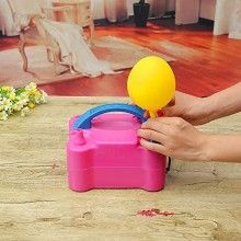 Compresor Pentru Umflat Baloane SIKS, Buton On / Off, Alimentare 220 V, Pompa Electrica De Umflat Baloane, Culoare Roz / Alba... Compresor Pentru Umflat Baloane SIKS, Buton On / Off, Alimentare 220 V, Pompa Electrica De Umflat Baloane, Culoare Roz / Alba...
