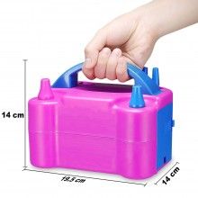 Compresor Pentru Umflat Baloane SIKS, Buton On / Off, Alimentare 220 V, Pompa Electrica De Umflat Baloane, Culoare Roz / Alba... Compresor Pentru Umflat Baloane SIKS, Buton On / Off, Alimentare 220 V, Pompa Electrica De Umflat Baloane, Culoare Roz / Alba...