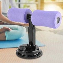 Aparat Fitness WTD1002 SIKS cu Suport Picioare, pentru Abdomene / Flotari, Portabil, Mov