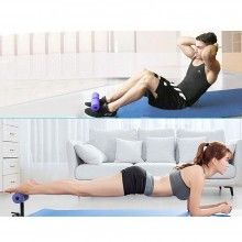 Aparat Fitness WTD1002 SIKS cu Suport Picioare, pentru Abdomene / Flotari, Portabil, Mov