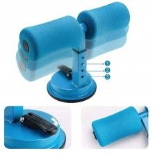 Aparat Fitness WTD1002 SIKS cu Suport Picioare, pentru Abdomene / Flotari, Portabil, Albastru