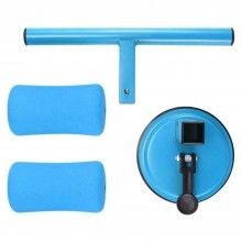 Aparat Fitness WTD1002 SIKS cu Suport Picioare, pentru Abdomene / Flotari, Portabil, Albastru