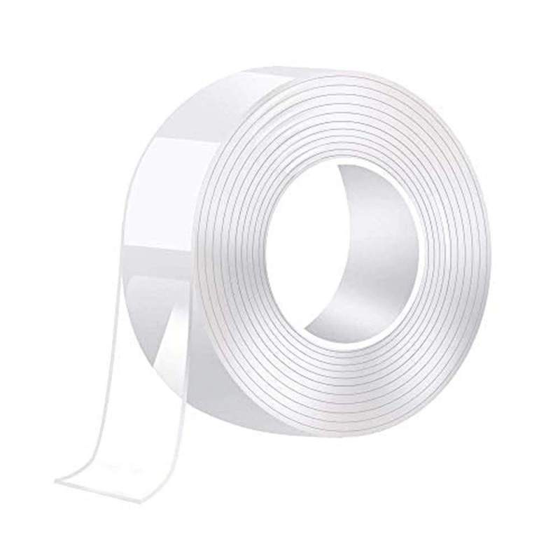 Banda EDAR, Dublu Adeziva, Reutilizare Dupa Spalare, Nu Deterioreaza Peretii, Non-Toxic, 3cm x 5m, Grosime 0,5 mm Banda EDAR, Dublu Adeziva, Reutilizare Dupa Spalare, Nu Deterioreaza Peretii, Non-Toxic, 3cm x 5m, Grosime 0,5 mm