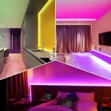 Kit Band Led EDAR, Lumina Ambientala, Cu Telcomanda Si Adaptor, Impermeabila La Apa Kit Band Led EDAR, Lumina Ambientala, Cu Telcomanda Si Adaptor, Impermeabila La Apa
