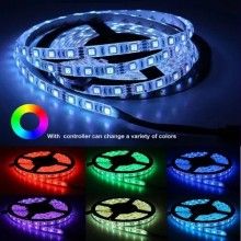Kit Banda Led RGB EDAR, Joc De Lumini, Multicolora, SMD 5050, Intensitate Reglabila, Telecomanda Cu Functii Complete, Ilumina... Kit Banda Led RGB EDAR, Joc De Lumini, Multicolora, SMD 5050, Intensitate Reglabila, Telecomanda Cu Functii Complete, Ilumina...