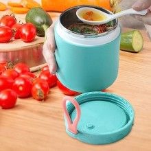 Caselora EDAR, Termoizolanta, Otel Inoxidabil, Pastreaza Mancarea Calda, Functie De Mini Termos, 430 Ml, Turcoaz Caselora EDAR, Termoizolanta, Otel Inoxidabil, Pastreaza Mancarea Calda, Functie De Mini Termos, 430 Ml, Turcoaz