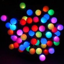 Sir Lumini Colorate SIKS, 11 M, Fir Negru LED Tip Globulete, 90 LED, Multicolor Sir Lumini Colorate SIKS, 11 M, Fir Negru LED Tip Globulete, 90 LED, Multicolor