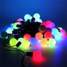 Sir Lumini Colorate SIKS, 11 M, Fir Negru LED Tip Globulete, 90 LED, Multicolor Sir Lumini Colorate SIKS, 11 M, Fir Negru LED Tip Globulete, 90 LED, Multicolor