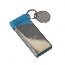 Stick Memorie SIKS, 2 GB, USB 3.0, Gri Metalic / Albastru