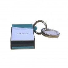 Stick Memorie SIKS, 2 GB, USB 3.0, Gri Metalic / Albastru