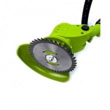 Masina De Tuns Iarba EDAR, Electrica, Acumulator Reincarcabil, 24V, Disc Taiere, Protectie, Lame Otel Inoxidabil