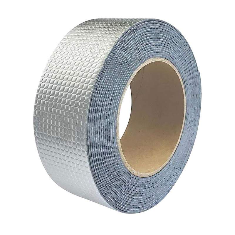 Banda Adeziva EDAR Pentru Reparatii, Finisaj din Aluminiu, Rezistenta la Intemperii, Previne Scurgerile, Adeziv Permanent, Di...