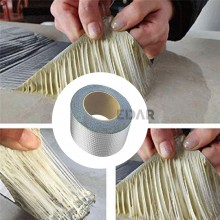 Banda Adeziva EDAR Pentru Reparatii, Finisaj din Aluminiu, Rezistenta la Intemperii, Previne Scurgerile, Adeziv Permanent, Di...