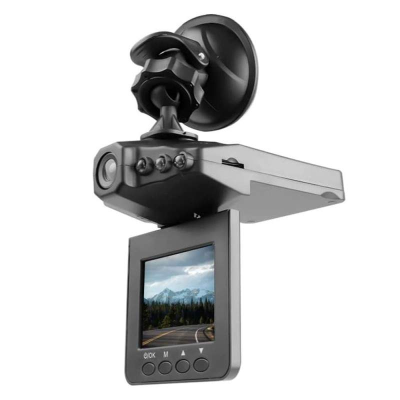 Camera de supraveghere SIKS® auto, HD, ecran 2.5", nightvision, negru