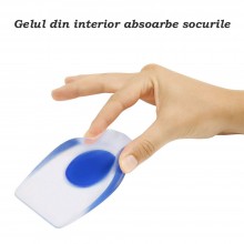 Set 2 x Branturi EDAR din Silicon Pentru Incaltaminte, Inaltatoare, Transparente