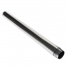 Folie Reflexiva EDAR Pentru Geamuri Interioare, Protectie Solara UV, Efect De Oglinda, 60x300cm, Aplicare Usoara, Negru/Argintiu