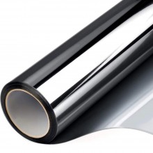 Folie Reflexiva EDAR Pentru Geamuri Interioare, Protectie Solara UV, Efect De Oglinda, 60x300cm, Aplicare Usoara, Negru/Argintiu Folie Reflexiva EDAR Pentru Geamuri Interioare, Protectie Solara UV, Efect De Oglinda, 60x300cm, Aplicare Usoara, Negru/Argintiu