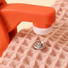 Cleste EDAR Pentru Atasarea Capselor, 14 cm, Portocaliu, Capse si Trusa Depozitare Incluse, Varfuri Rotunjite Cleste EDAR Pentru Atasarea Capselor, 14 cm, Portocaliu, Capse si Trusa Depozitare Incluse, Varfuri Rotunjite