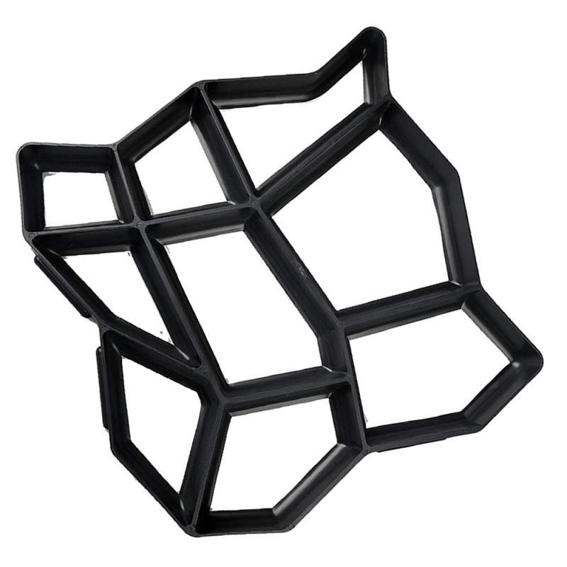 Matrita EDAR cu Contur Pentru Pavaje din Beton, Plastic Rezistent, Ideal pentru Gradina, Curte, Imitatie Piatra, Negru Matrita EDAR cu Contur Pentru Pavaje din Beton, Plastic Rezistent, Ideal pentru Gradina, Curte, Imitatie Piatra, Negru