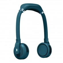 Ventilator Ultra Portabil SIKS, Model G1, Pozitionare Pe Gat, 3 Trepte De Viteza, Flexibil, Rotire 360 Grade, Verde