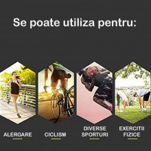 Orteza Elastica SIKS Pentru Genunchi Si Activitati Sportive, Din Material Respirabil, Cu Arcuire Metalica, Pernita Silicon Pe...