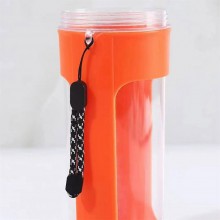 Blender Portabil SIKS Cu Incarcare USB, 6 Lame, Capacitate 450 ml, Portocaliu Blender Portabil SIKS Cu Incarcare USB, 6 Lame, Capacitate 450 ml, Portocaliu