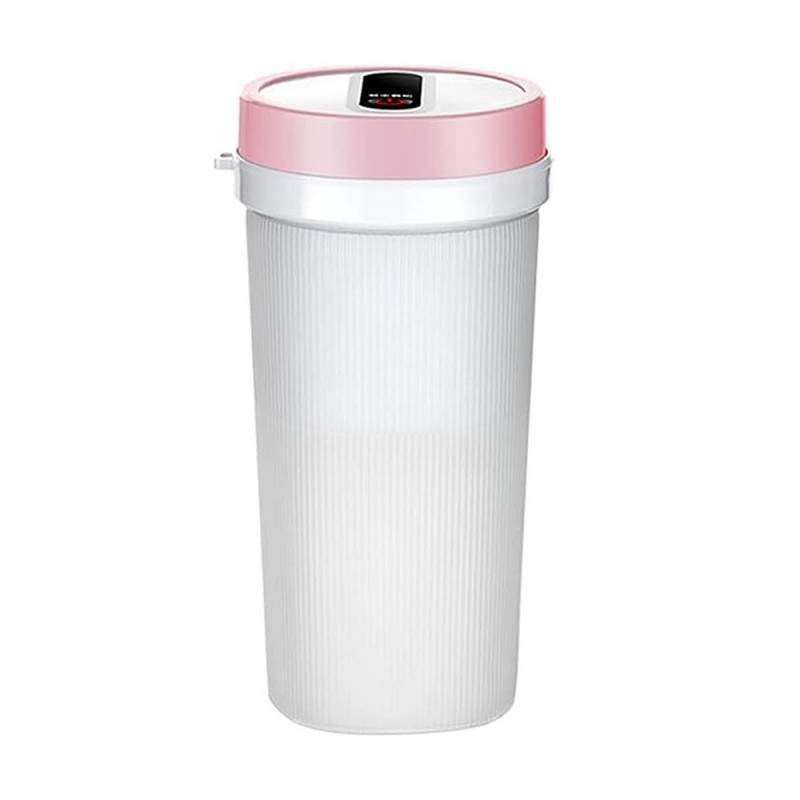 Mini Blender Portabil, Compact SIKS, Electric, Incarcare USB, 4 Lame, Capacitate 300 ml, Roz / Alb Mini Blender Portabil, Compact SIKS, Electric, Incarcare USB, 4 Lame, Capacitate 300 ml, Roz / Alb