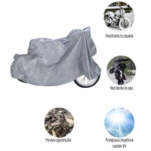 Husa Pentru Motocicleta EDAR, Waterproof, Dimensiune 100 x 200, S, Rezistenta la Apa, Protejeaza Impotriva Prafului, Ploii, Z... Husa Pentru Motocicleta EDAR, Waterproof, Dimensiune 100 x 200, S, Rezistenta la Apa, Protejeaza Impotriva Prafului, Ploii, Z...
