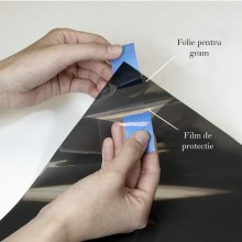 Folie Reflexiva EDAR cu Efect de Oglinda Pentru Ferestre, Protectie Solara UV, Negru, Dimensiuni 45x300cm Folie Reflexiva EDAR cu Efect de Oglinda Pentru Ferestre, Protectie Solara UV, Negru, Dimensiuni 45x300cm
