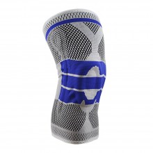 Genunchiera EDAR tip Orteza Elastica, Inel din Silicon, Arcuri Flexibile, Ideala Pentru Activitati Sportive si Casnice, Gri /...