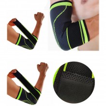 Cotiera EDAR tip Orteza Elastica, Ideala Pentru Activitati Sportive si Casnice, Tricot Respirabil, Banda Velcro, Negru / Verd... Cotiera EDAR tip Orteza Elastica, Ideala Pentru Activitati Sportive si Casnice, Tricot Respirabil, Banda Velcro, Negru / Verd...