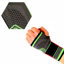 Orteza EDAR Pentru Incheietura Mana, Elastica, Ideala Pentru Activitati Sportive si Casnice, Tricot Respirabil, Banda Velcro,...