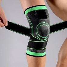 Genunchiera EDAR tip Orteza Elastica, Ideala Pentru Activitati Sportive si Casnice, Tricot Respirabil, Banda Velcro, Negru / ...