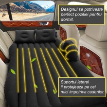 Saltea Auto EDAR Pentru Bancheta Masinii, Usor de Depozitat, Ideala Pentru Camping, Excursii, Drumetii, Gradina, Pescuit, 2 P... Saltea Auto EDAR Pentru Bancheta Masinii, Usor de Depozitat, Ideala Pentru Camping, Excursii, Drumetii, Gradina, Pescuit, 2 P...