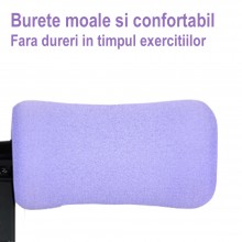 Aparat Fitness EDAR Cu Suport Pentru Picioare, Ideal Pentru Flotari, Abdomene, Tonifiere Muschi Abdominali, Fixare pe Podea, Mov