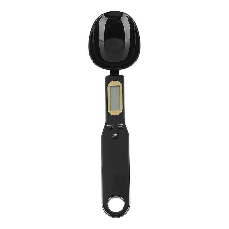 Lingura cu Cantar EDAR, Display Digital, Pentru Bucatarie, Cantarire Solide/Lichide, Negru
