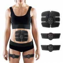Set Centura si Accesorii Electrostimulare Muschi EDAR, Pentru Abdomen, Brate, Picioare, Functionare pe Baterii, Negru Set Centura si Accesorii Electrostimulare Muschi EDAR, Pentru Abdomen, Brate, Picioare, Functionare pe Baterii, Negru