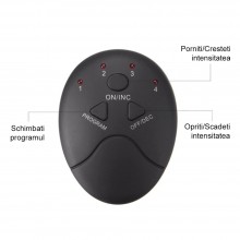 Set Centura si Accesorii Electrostimulare Muschi EDAR, Pentru Abdomen, Brate, Picioare, Functionare pe Baterii, Negru Set Centura si Accesorii Electrostimulare Muschi EDAR, Pentru Abdomen, Brate, Picioare, Functionare pe Baterii, Negru